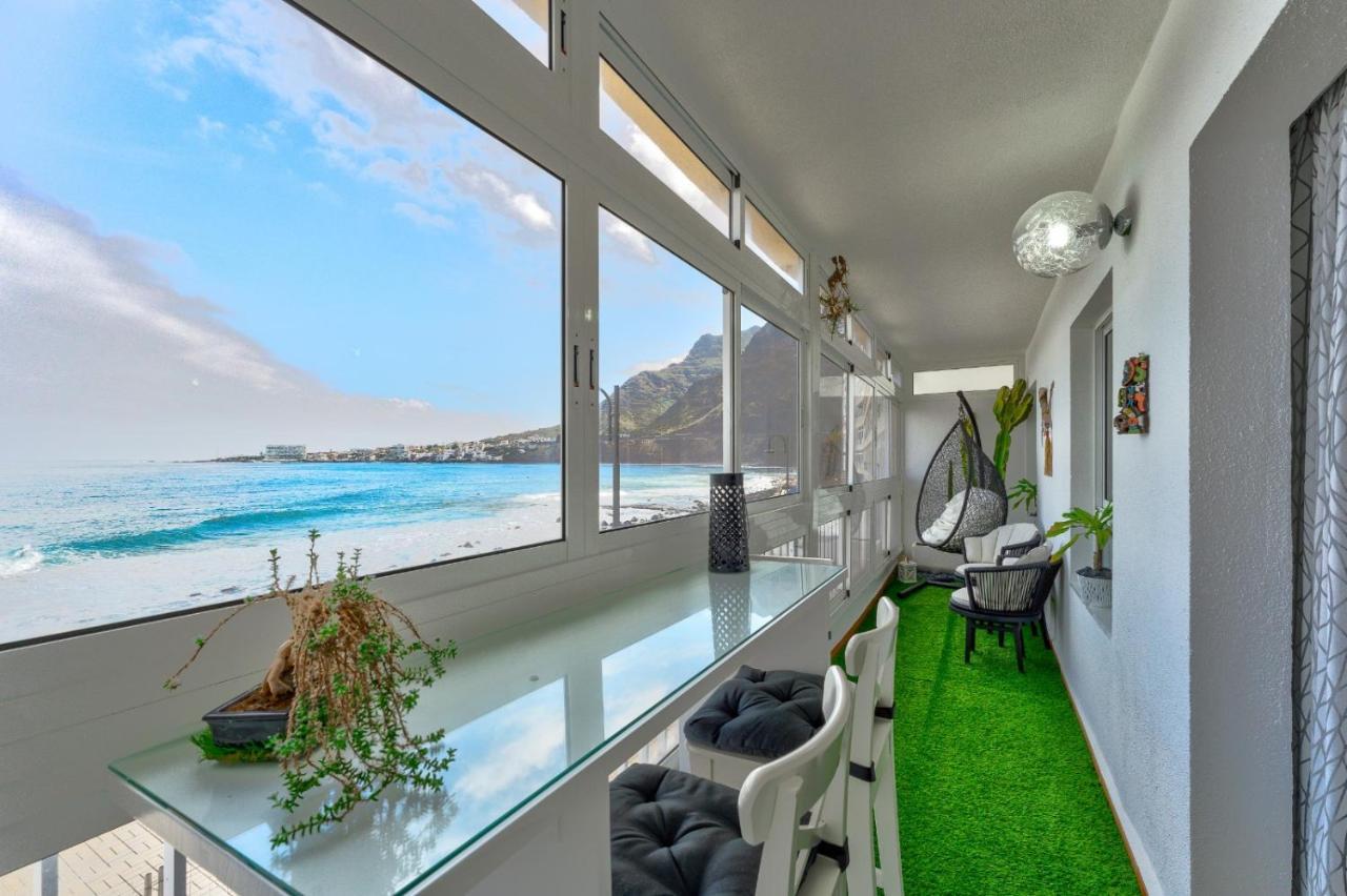1St Line Sea View 3 Rooms Apartment In Tenerife 92M2 Bajamar  Exterior photo