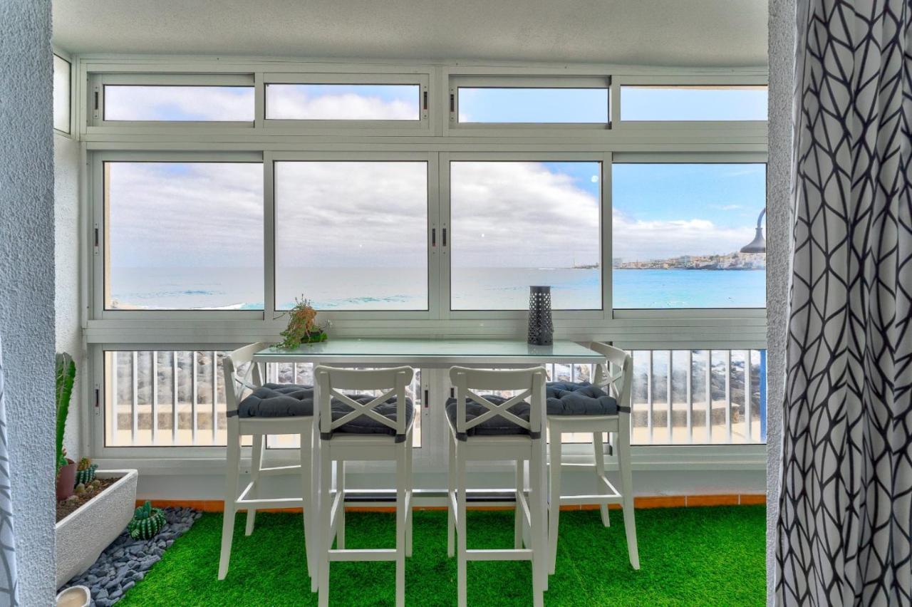 1St Line Sea View 3 Rooms Apartment In Tenerife 92M2 Bajamar  Exterior photo